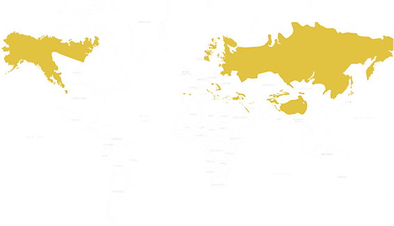 Mapa výskytu Medveď hnedý