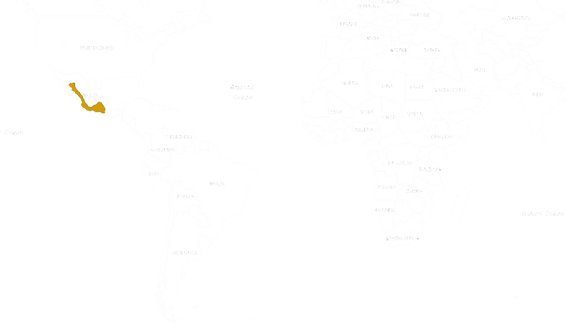 Mapa výskytu Koralovka červená
