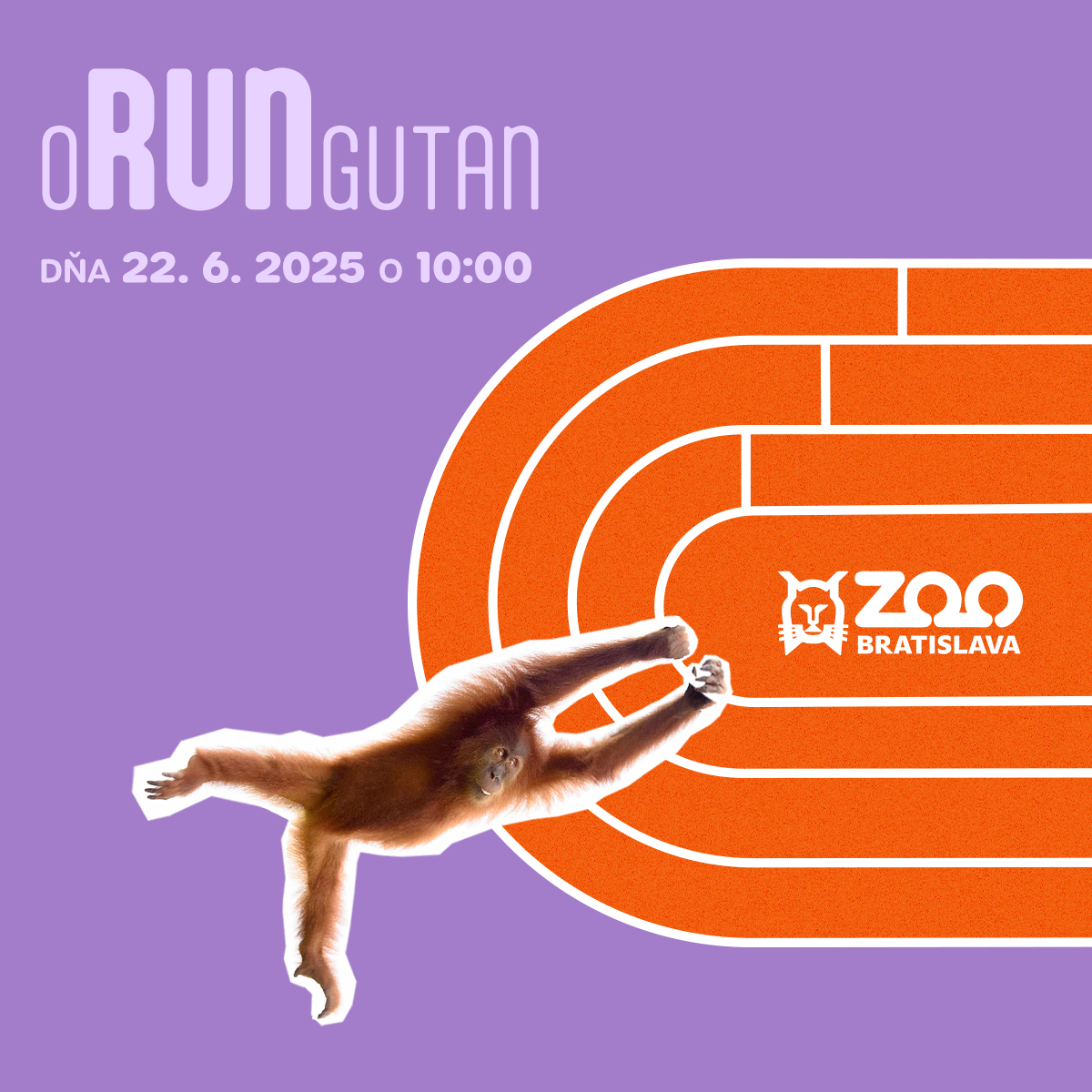 ZOO Bratislava už o mesiac organizuje benefičný beh oRUNgutan 2025